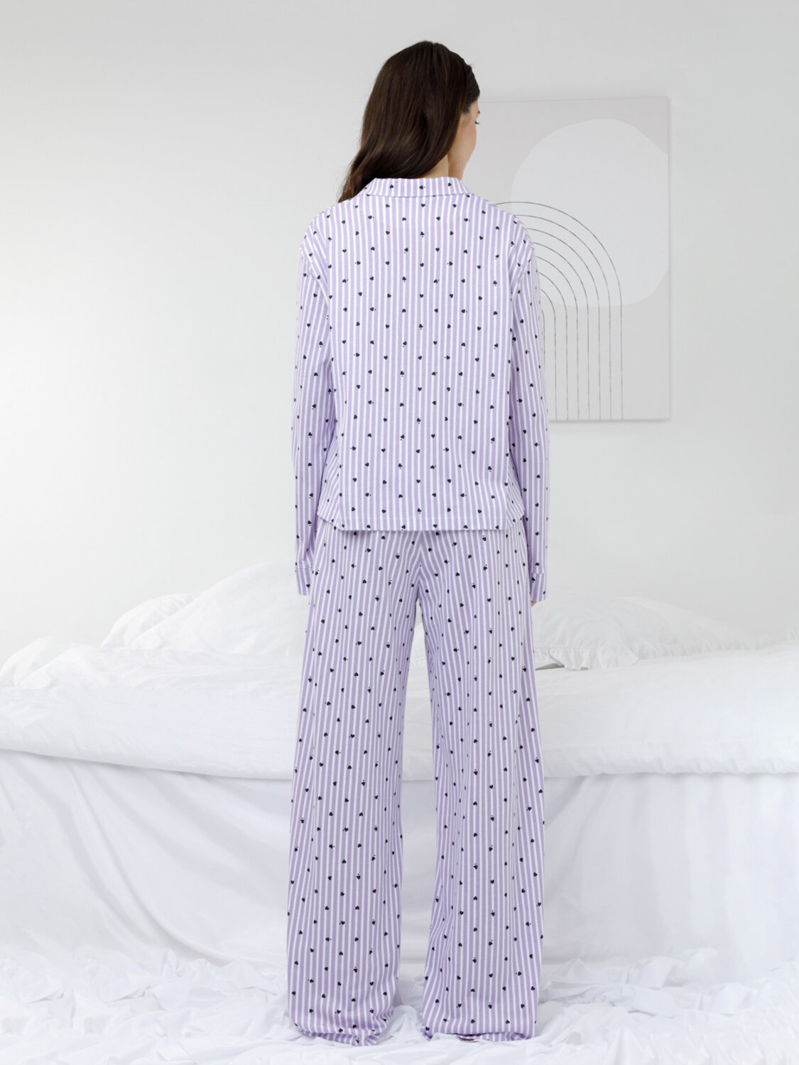 CROCKID Пижама 579626 МП 20254 фиолетовый