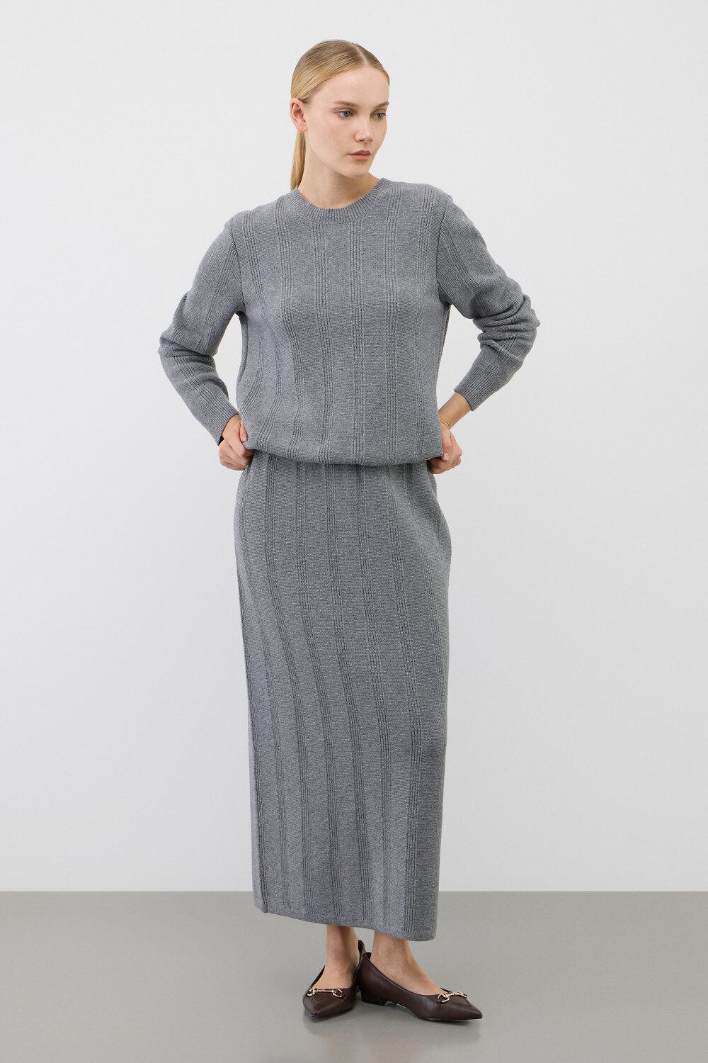 VERY NEAT Джемпер 579632 ЕВ 30238/ш серый