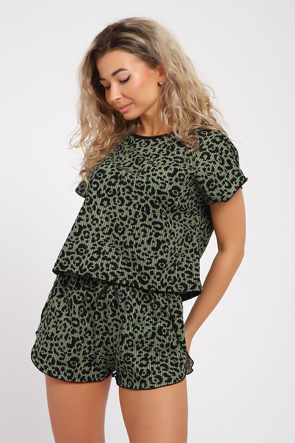 Натали Пижама 579673 36877 зеленый