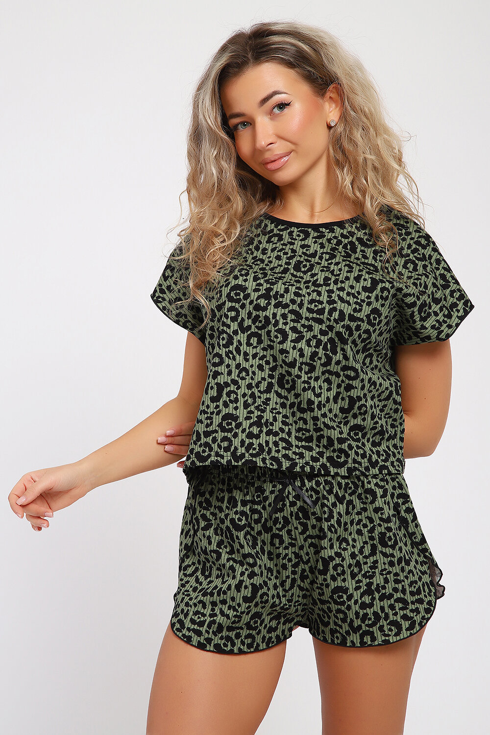 Натали Пижама 579673 36877 зеленый