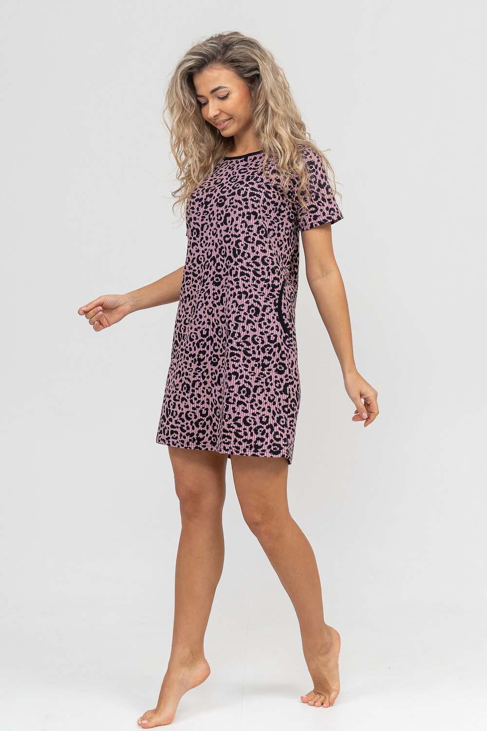 Натали Туника 579679 36876 брусничный