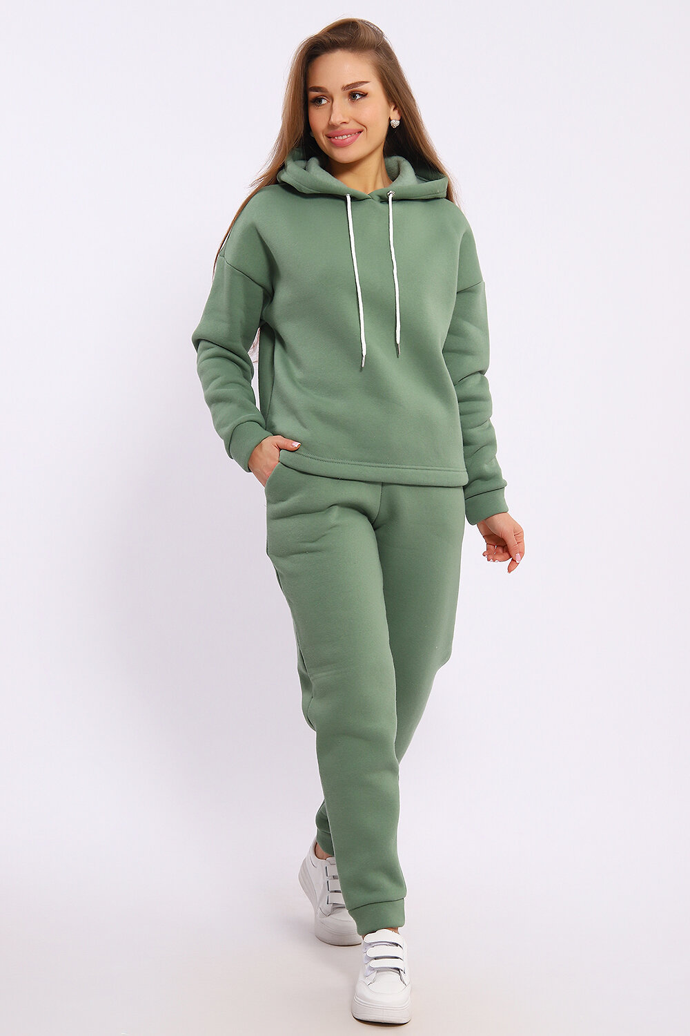 Натали Костюм 579683 36874 оливковый