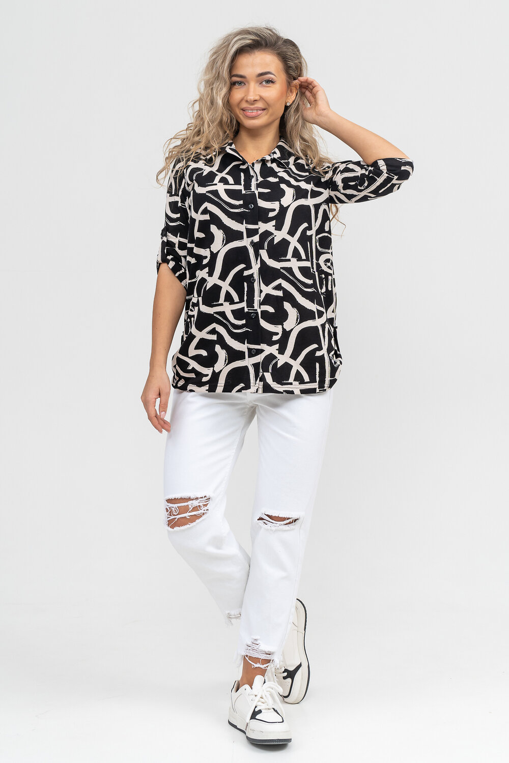 Натали Рубашка 579685 36873 черный