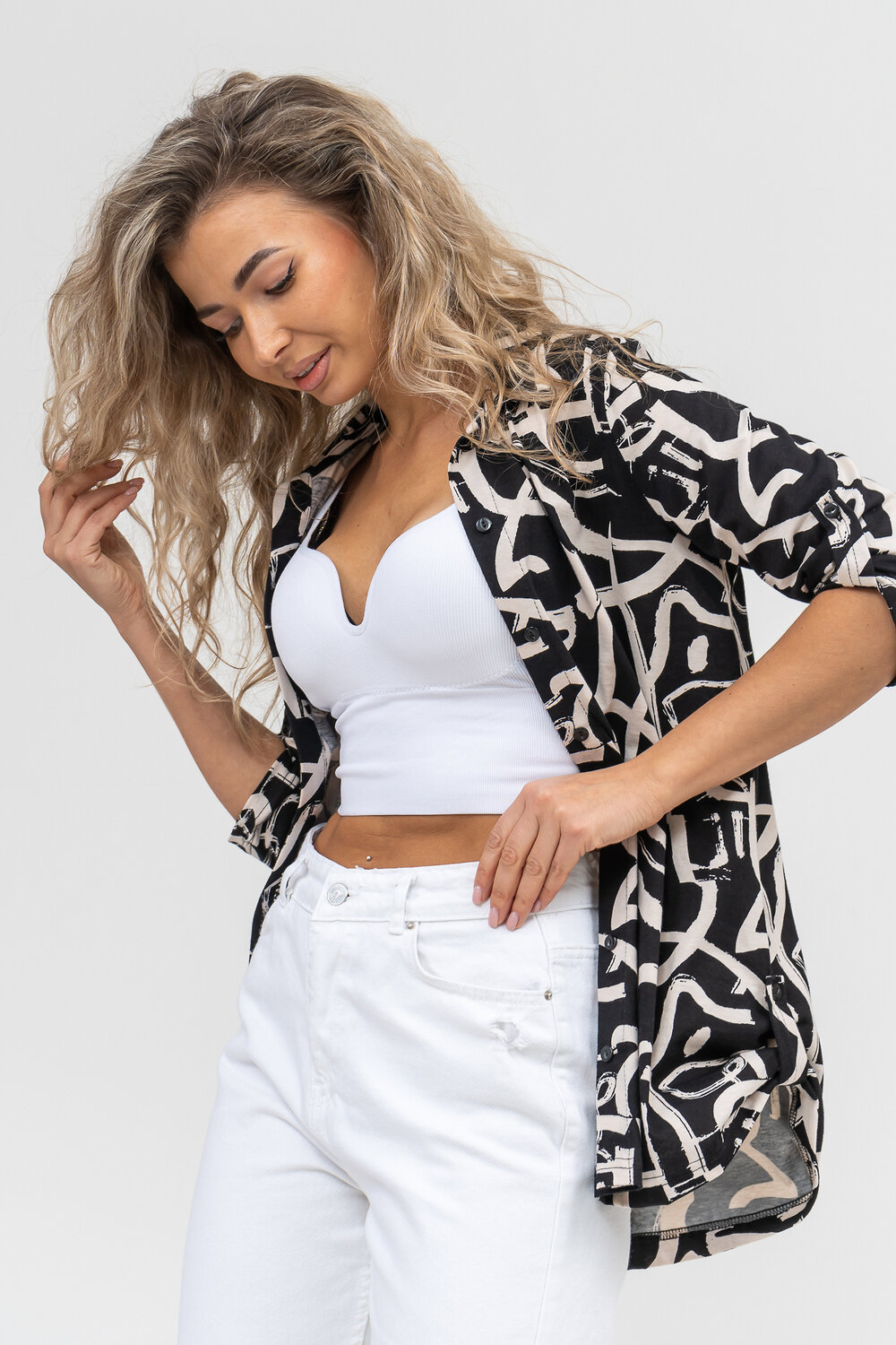 Натали Рубашка 579685 36873 черный