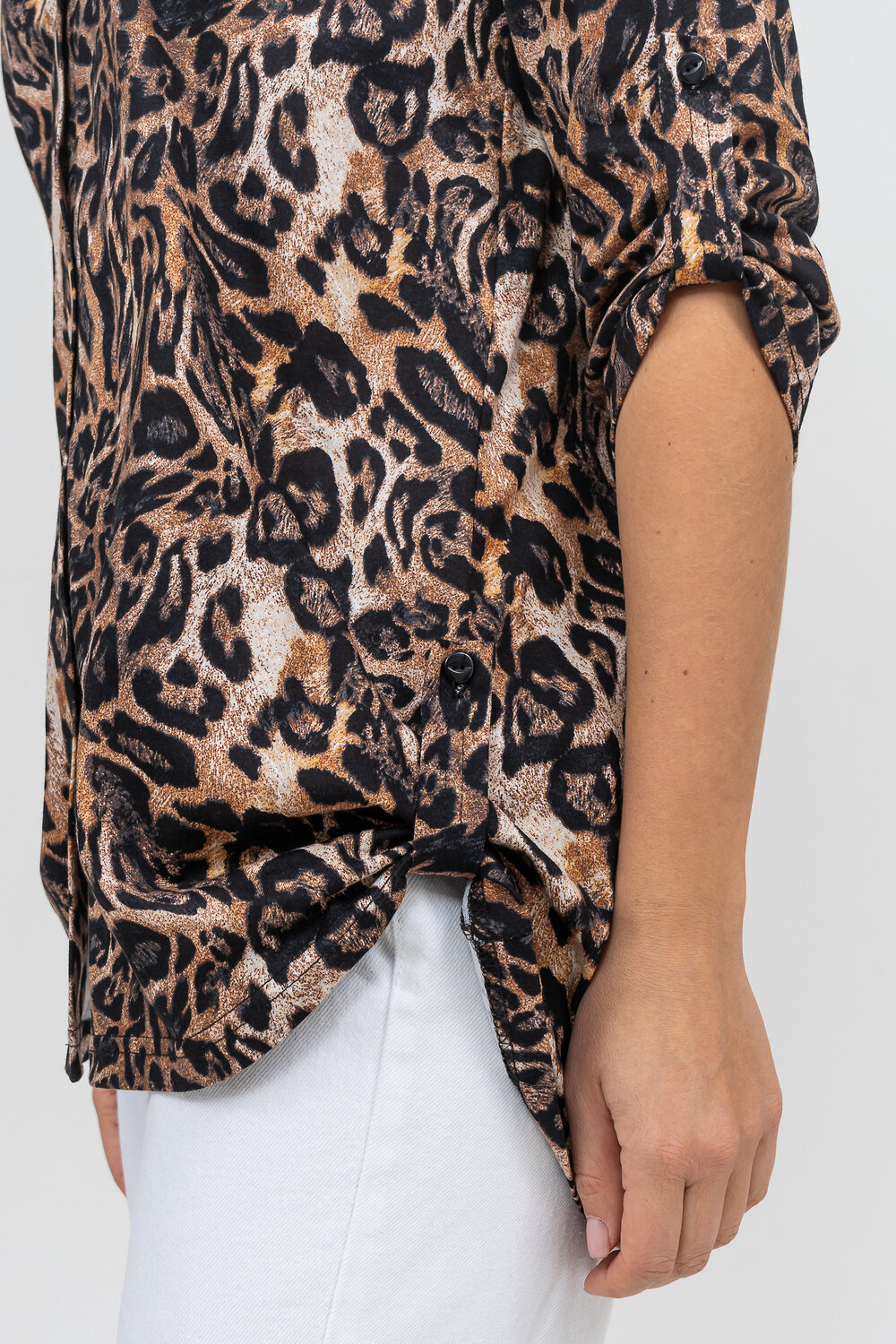 Натали Рубашка 579687 36872 коричневый