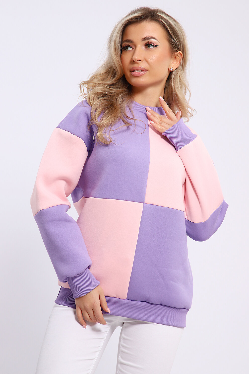 Натали Толстовка 579691 21055 сиреневый