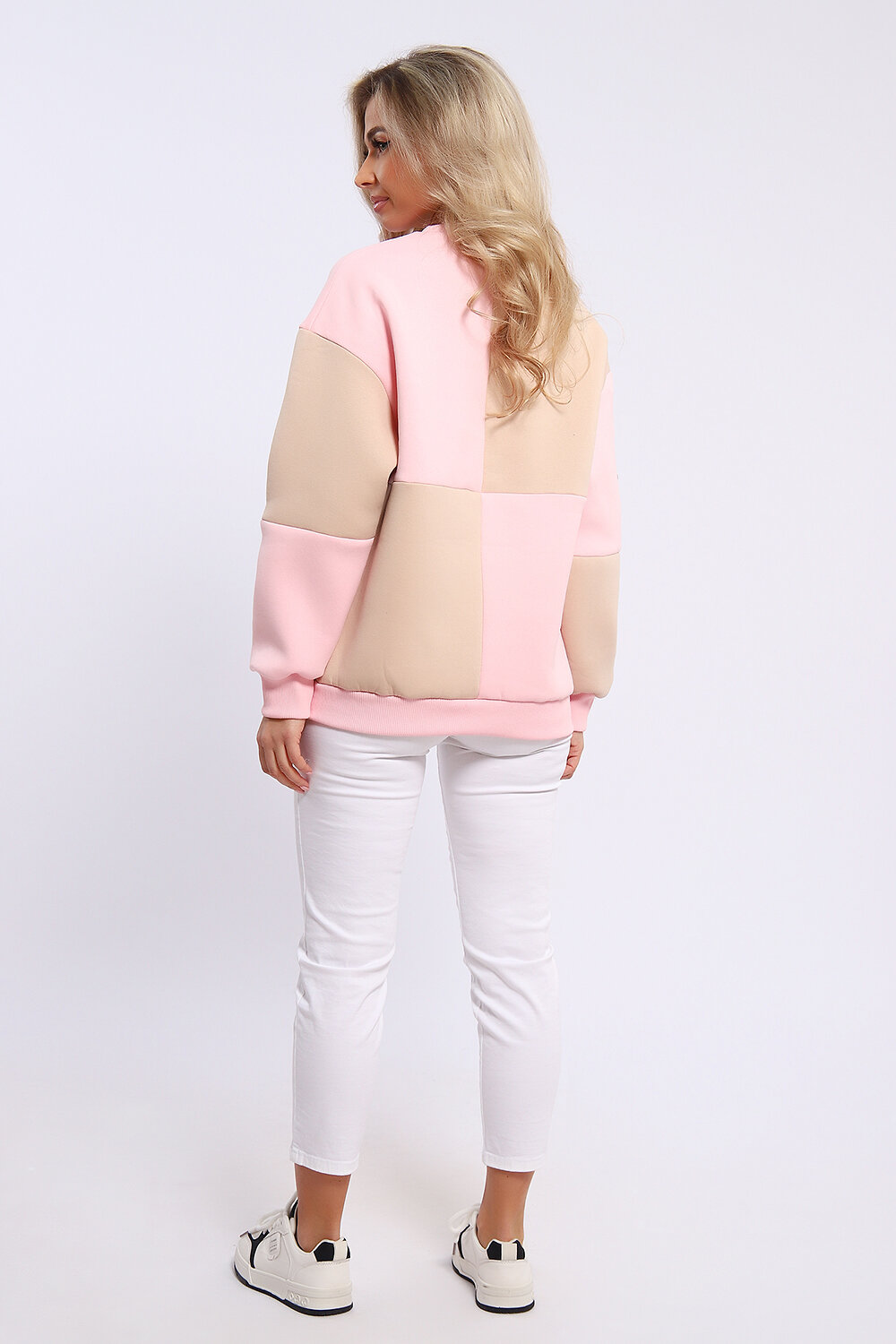 Натали Толстовка 579692 21055 розово-бежевый