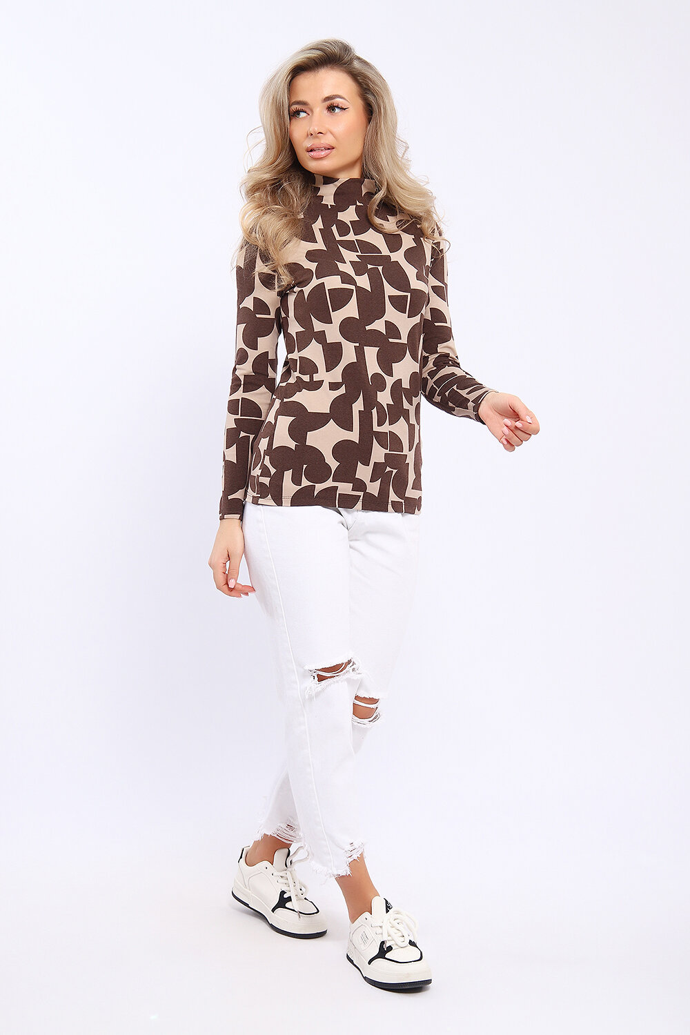 Натали Водолазка 579695 36871 бежевый