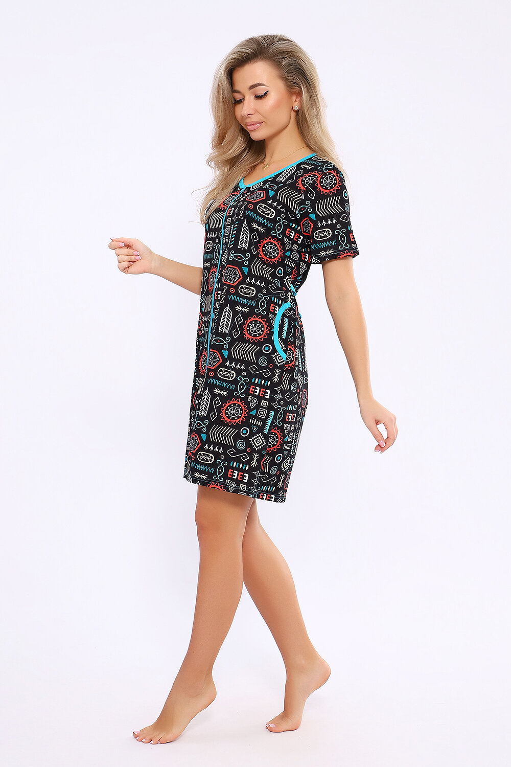 Натали Халат 579706 36867 черный