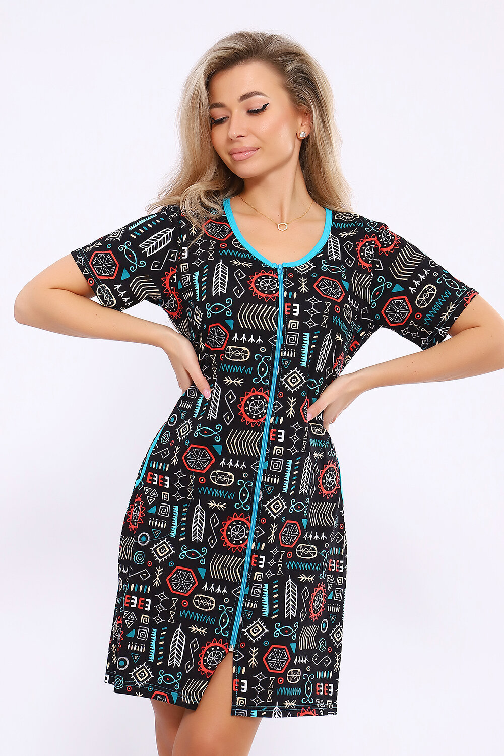 Натали Халат 579706 36867 черный