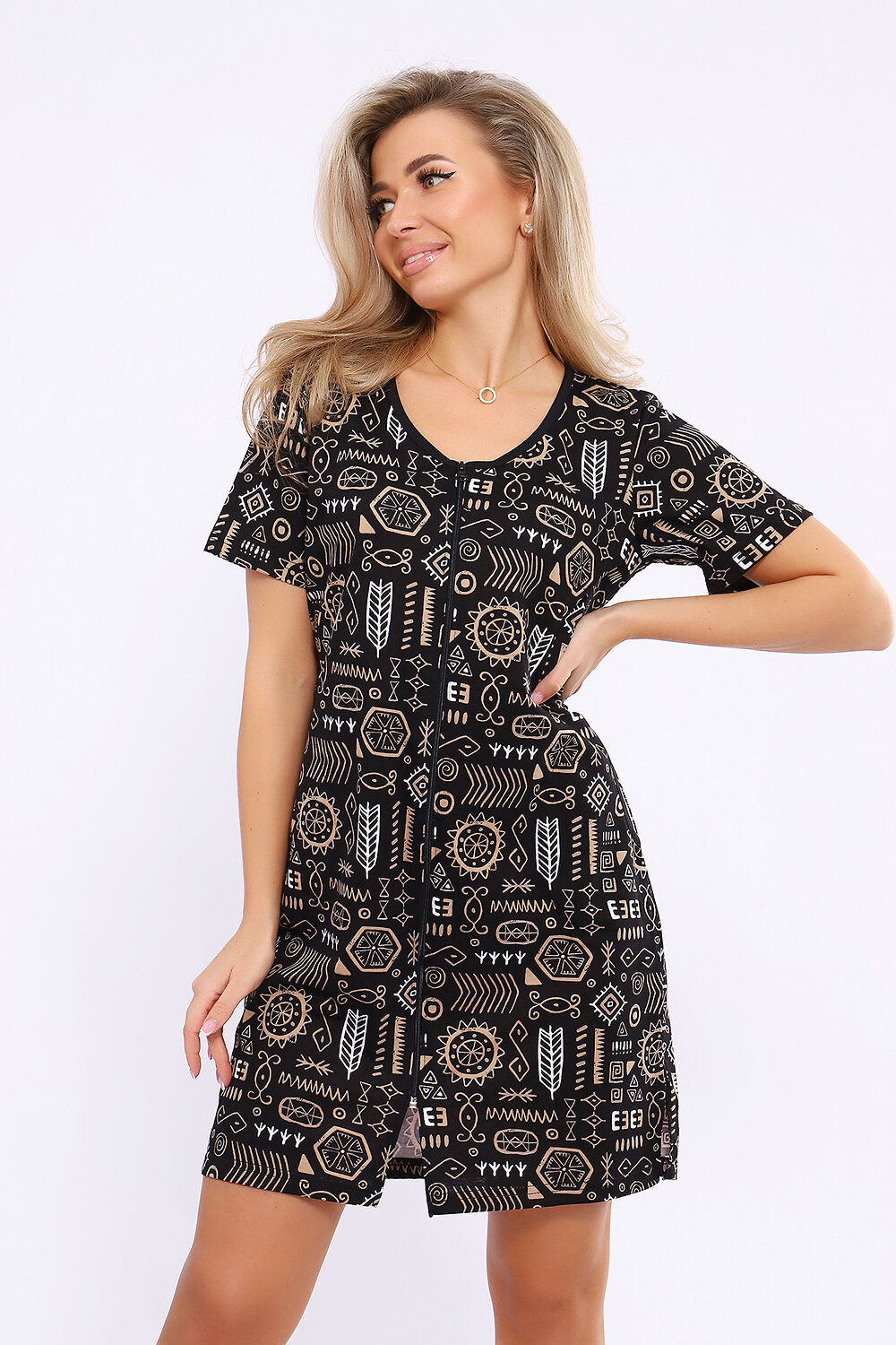 Натали Халат 579707 36867 бежевый