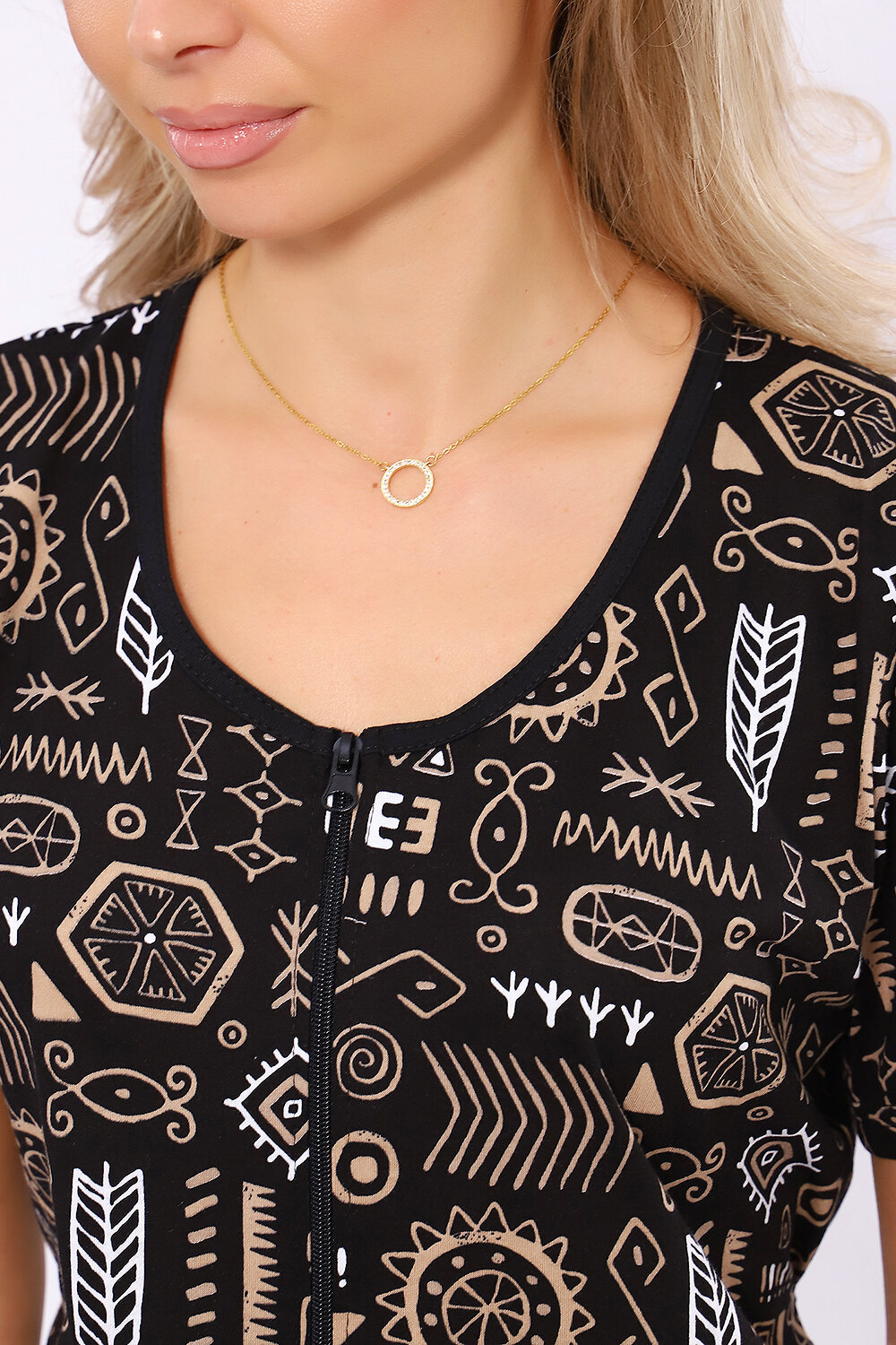 Натали Халат 579707 36867 бежевый