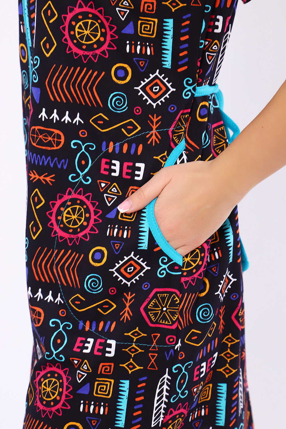 Натали Халат 579708 36867 синий