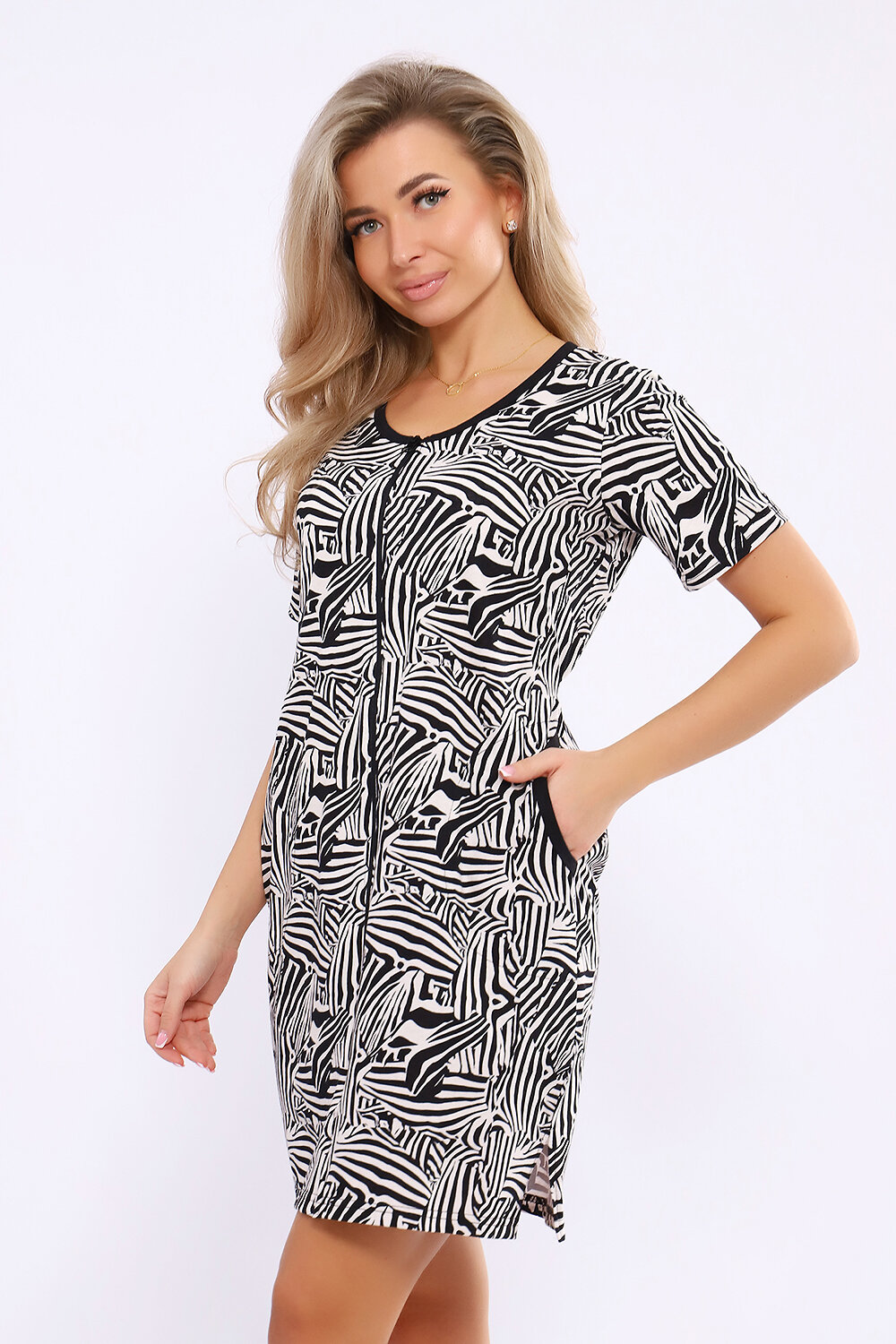 Натали Халат 579709 36866 черный