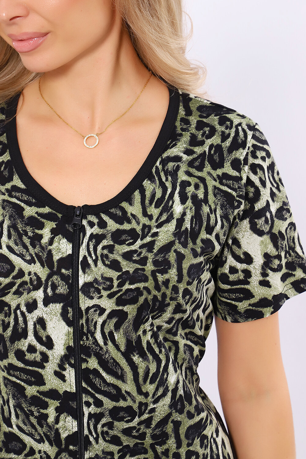 Натали Халат 579710 36865 зеленый