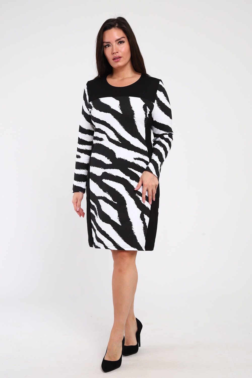 Натали Платье 579720 24299 зебра