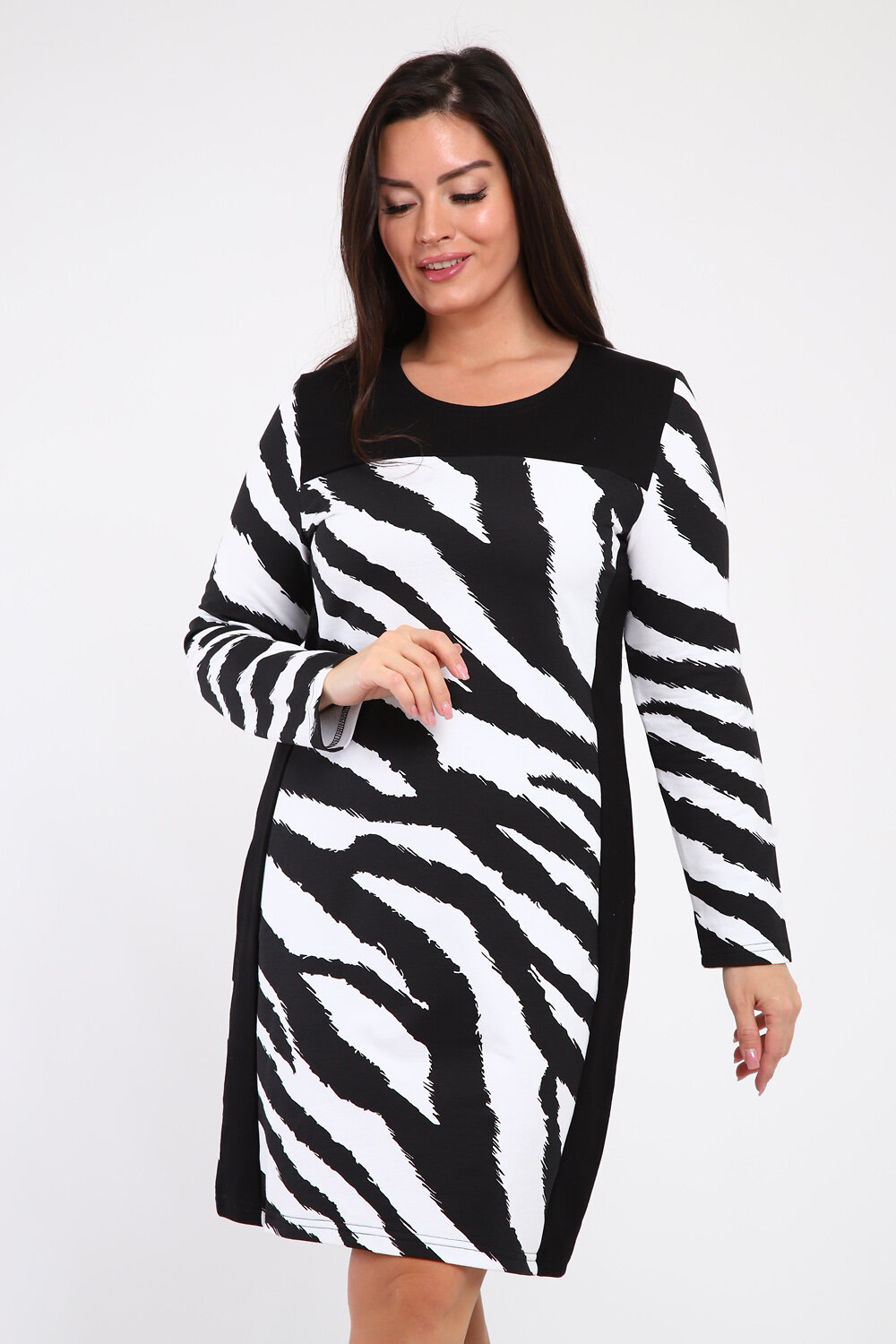 Натали Платье 579720 24299 зебра
