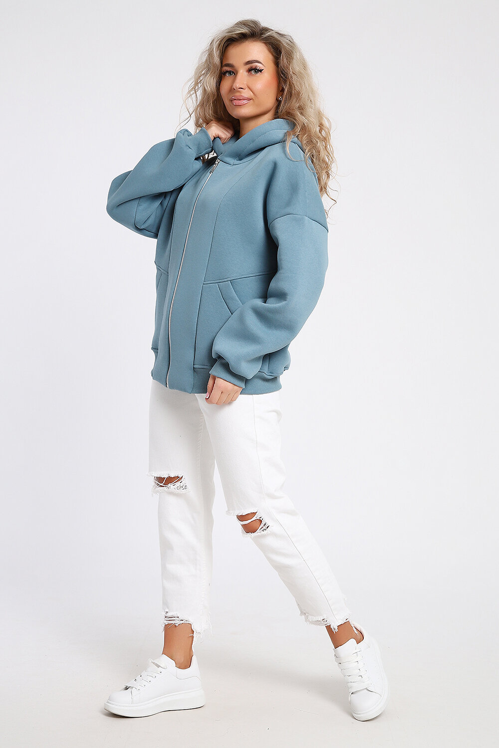 Натали Толстовка 579721 21050 голубой