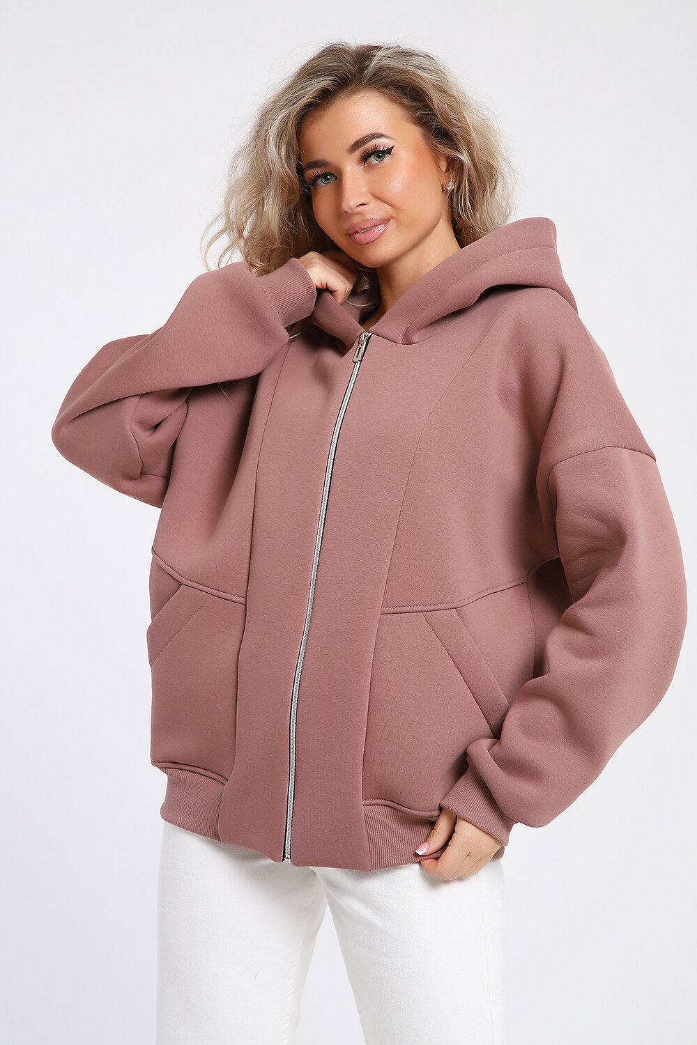 Натали Толстовка 579722 21050 коричневый
