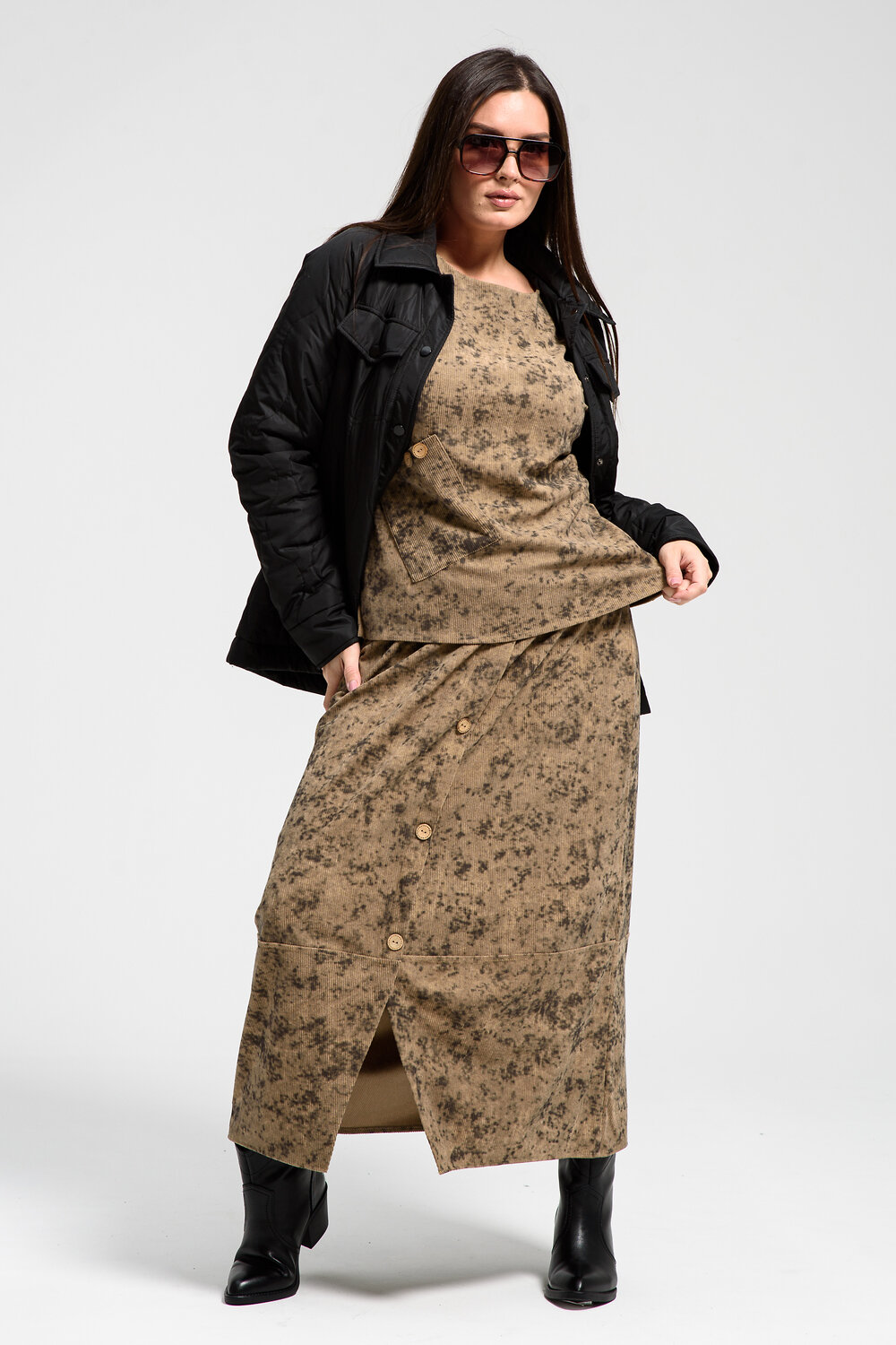 Натали Костюм 579725 52394 бежевый