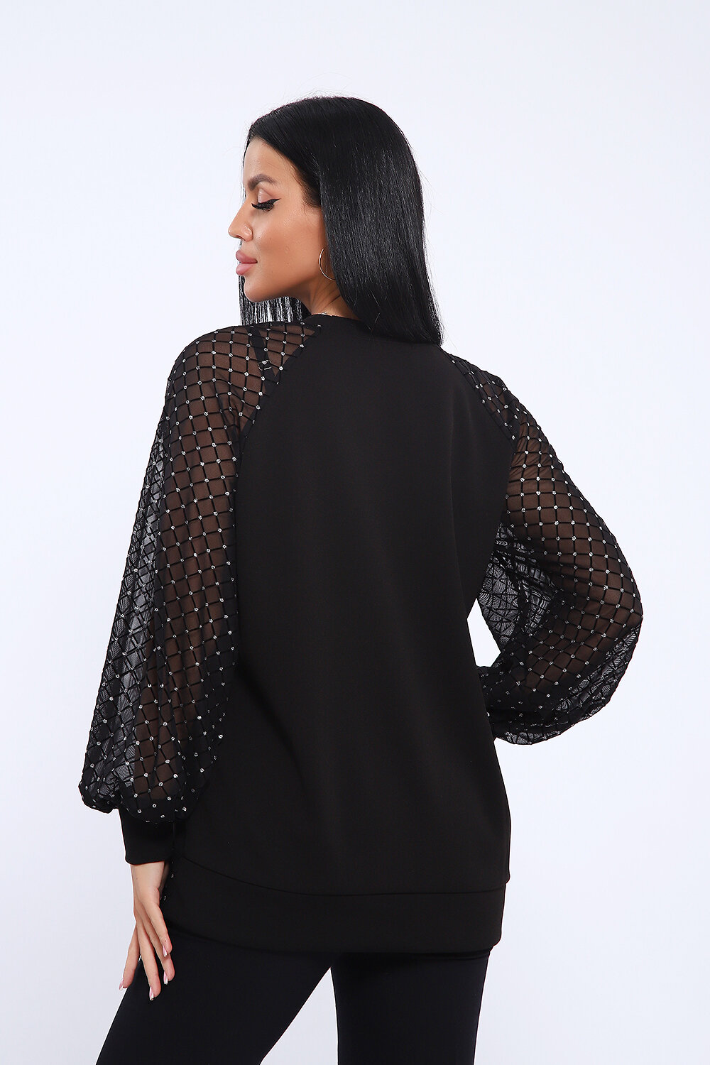Натали Блузка 579735 78580 черный