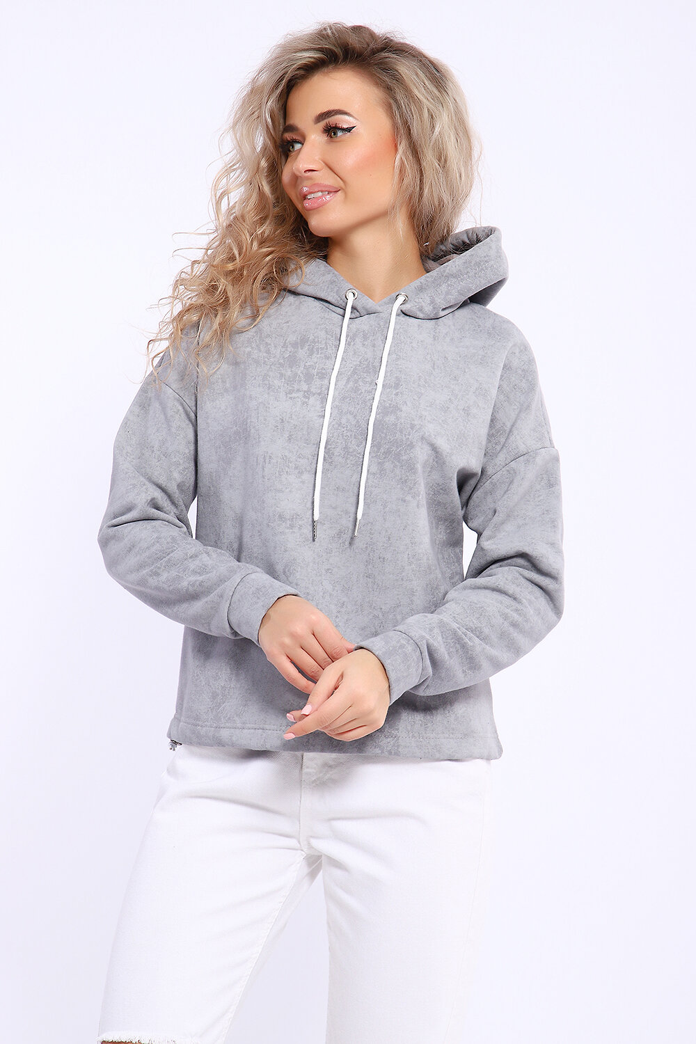 Натали Толстовка 579737 36862 серый