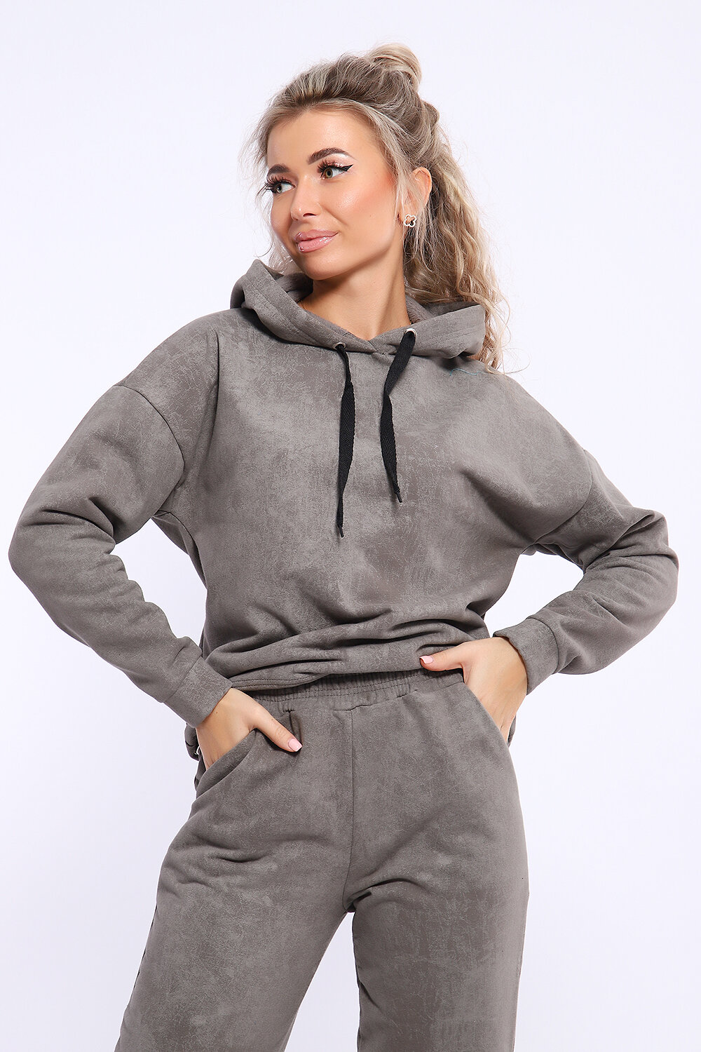 Натали Толстовка 579738 36862 бежевый