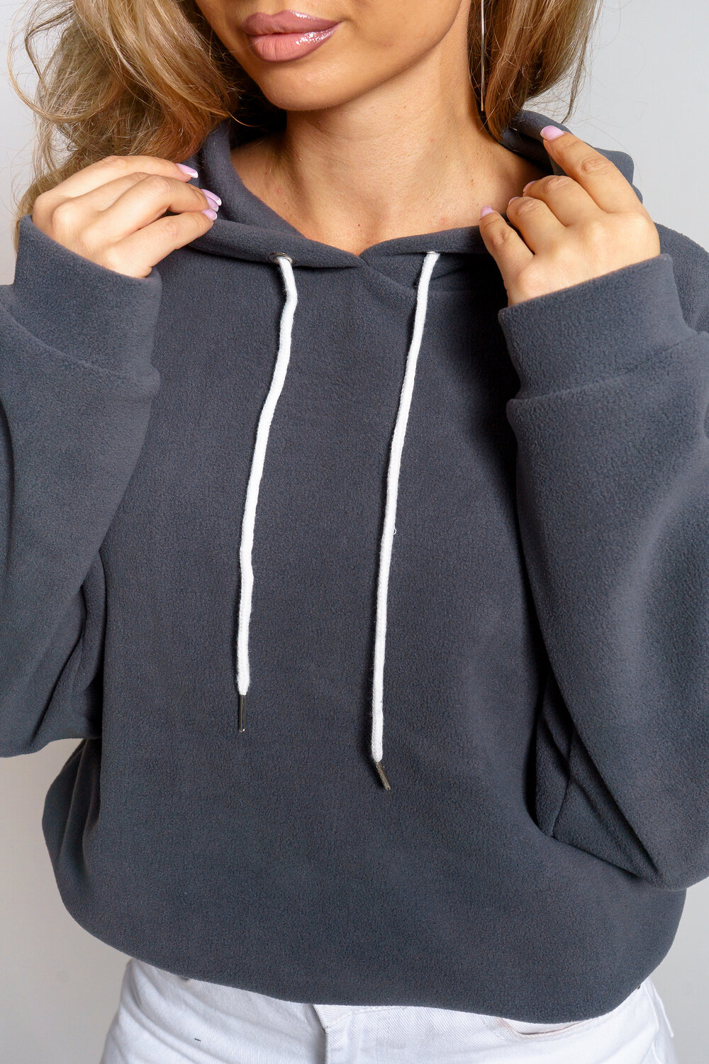 Натали Толстовка 579742 36860 серый