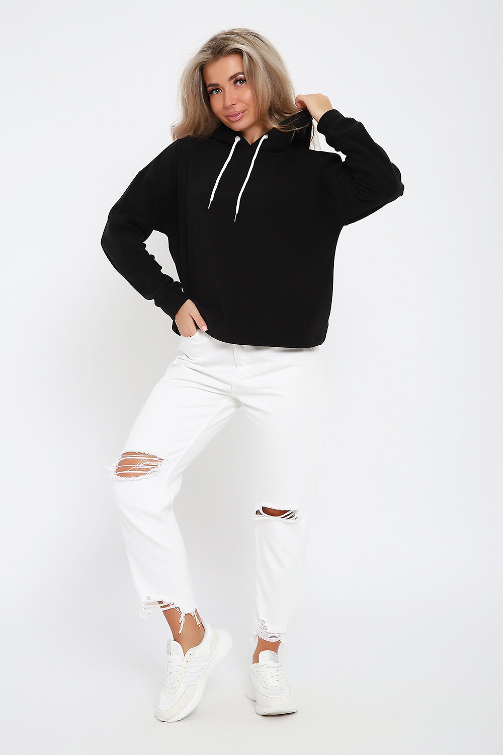 Натали Толстовка 579743 36860 черный