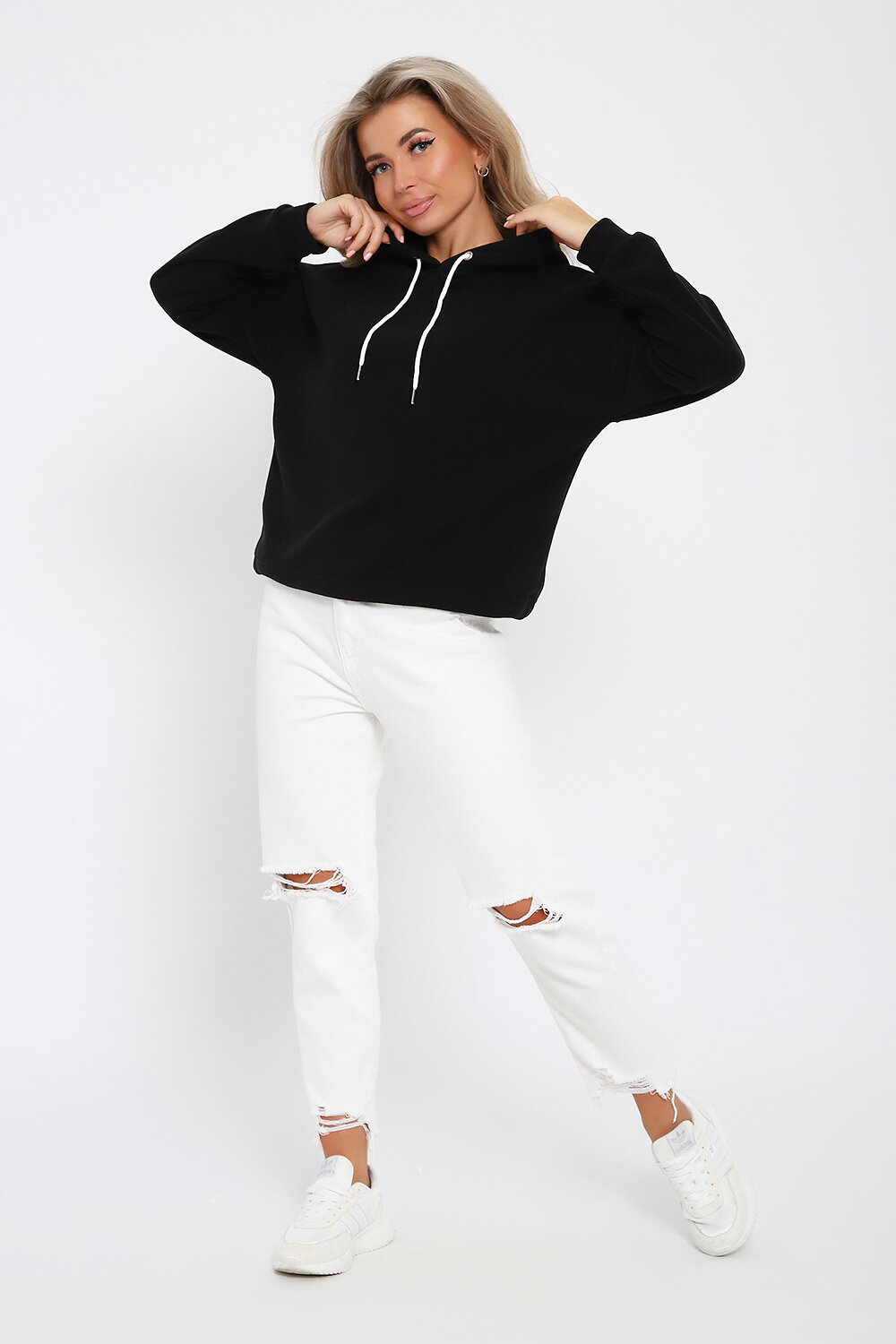 Натали Толстовка 579743 36860 черный