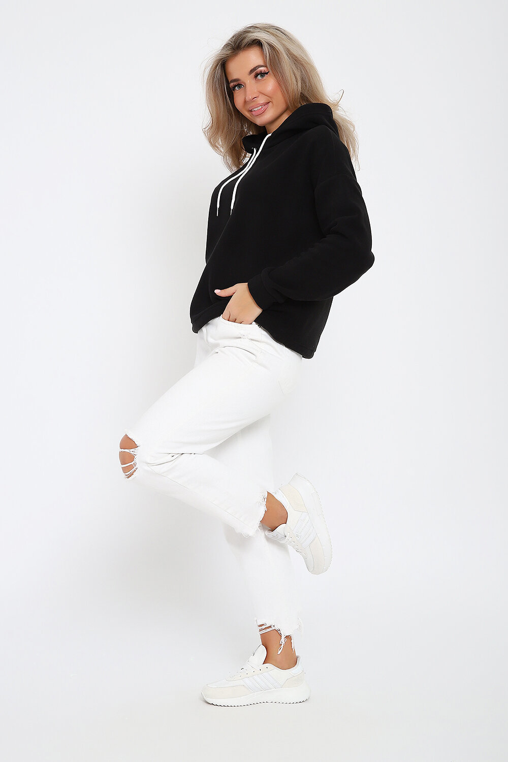 Натали Толстовка 579743 36860 черный