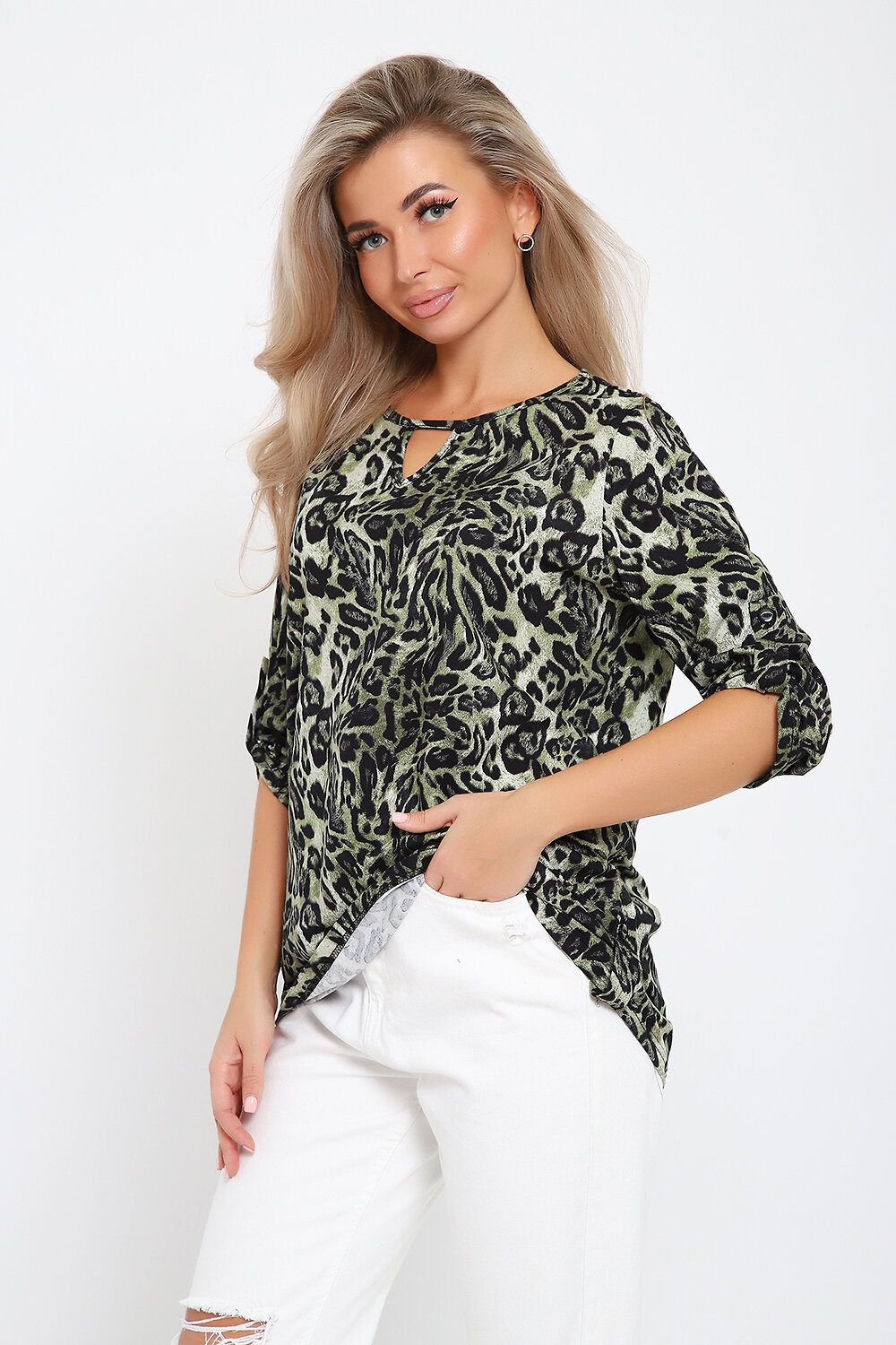 Натали Туника 579753 36856 хаки