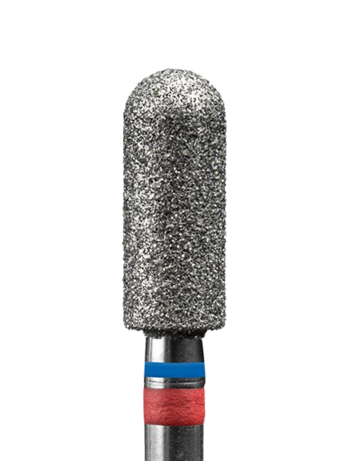 MANITA Фреза алмазная цилиндр для аппаратного маникюра 866.104.141.080.035 ФАЦС-3.5 8 М-С, сине-красная насечка, ø 3,5 мм, 5 шт. 579759 28356 