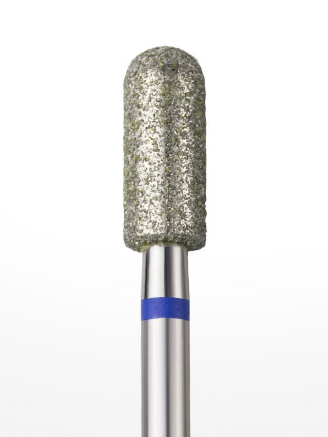 MANITA Фреза алмазная цилиндр для аппаратного маникюра 866.104.141.090.040 ФАЦС-4.0 9С, синяя насечка, ø 4 мм, 5 шт. 579764 28357 
