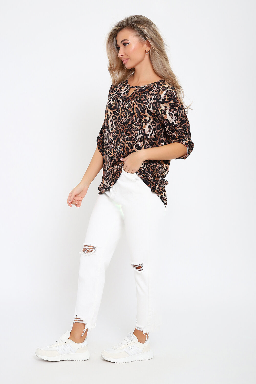 Натали Туника 579769 36856 коричневый