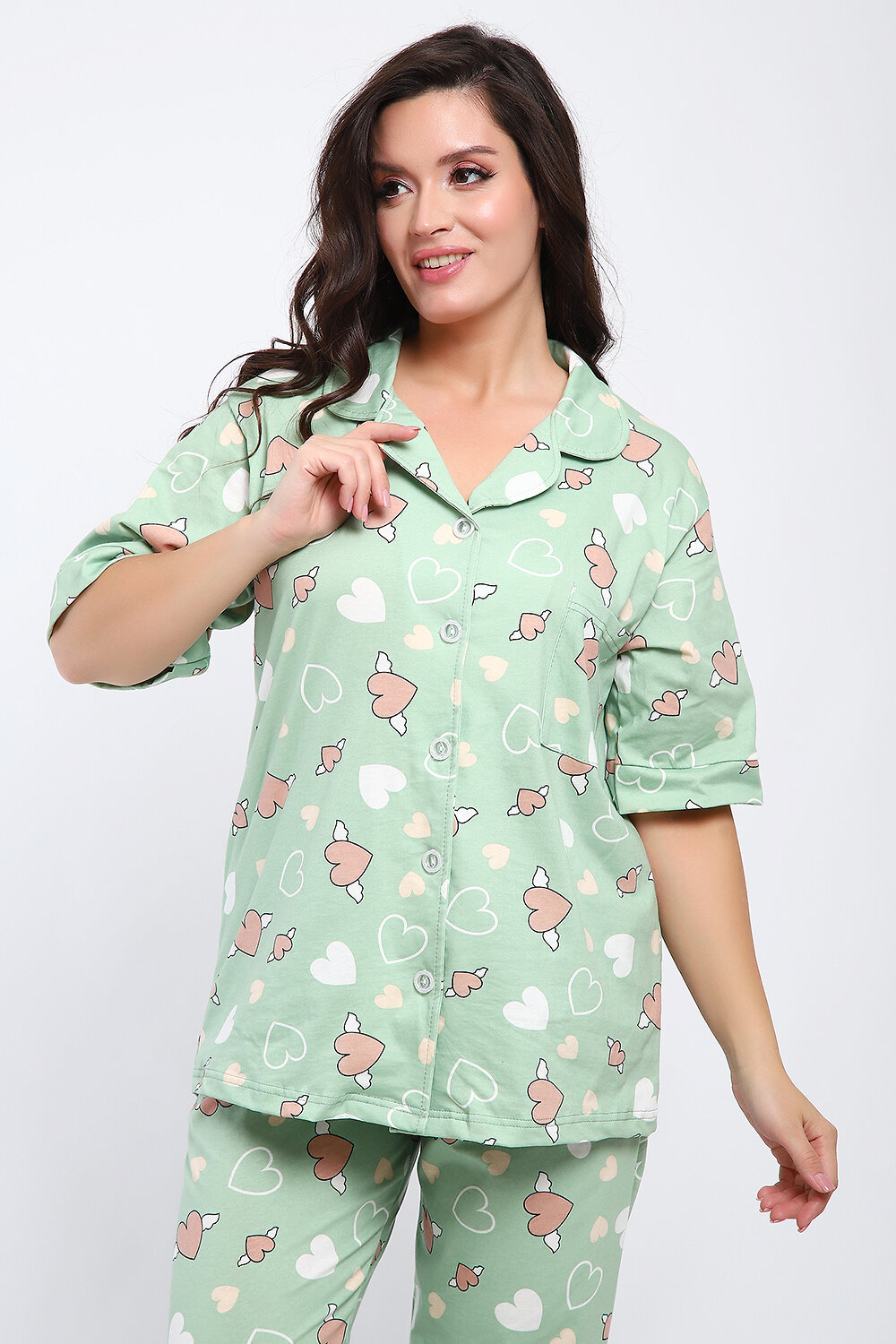 Натали Пижама 579774 24296 зеленый