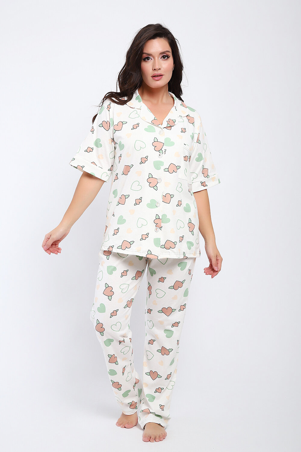 Натали Пижама 579775 24296 кремовый