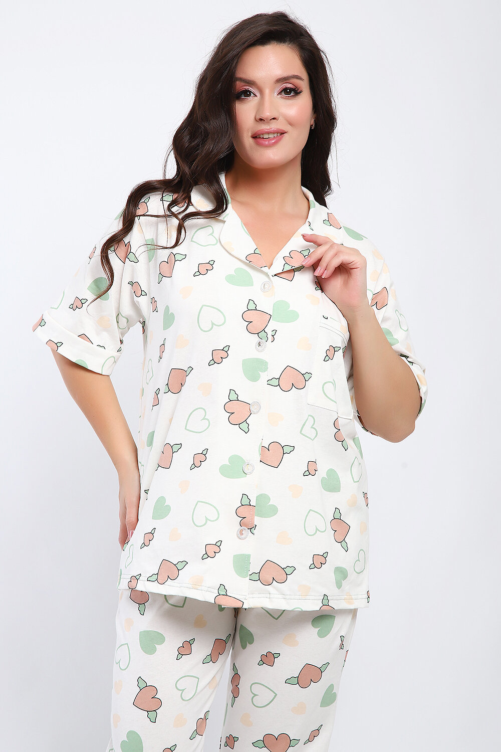 Натали Пижама 579775 24296 кремовый