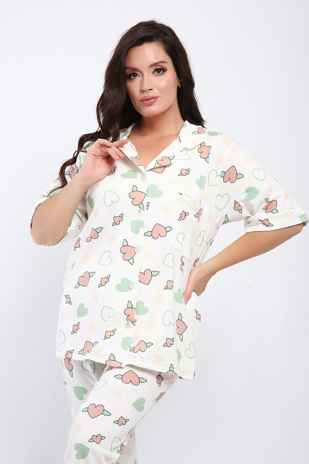 Натали Пижама 579775 24296 кремовый