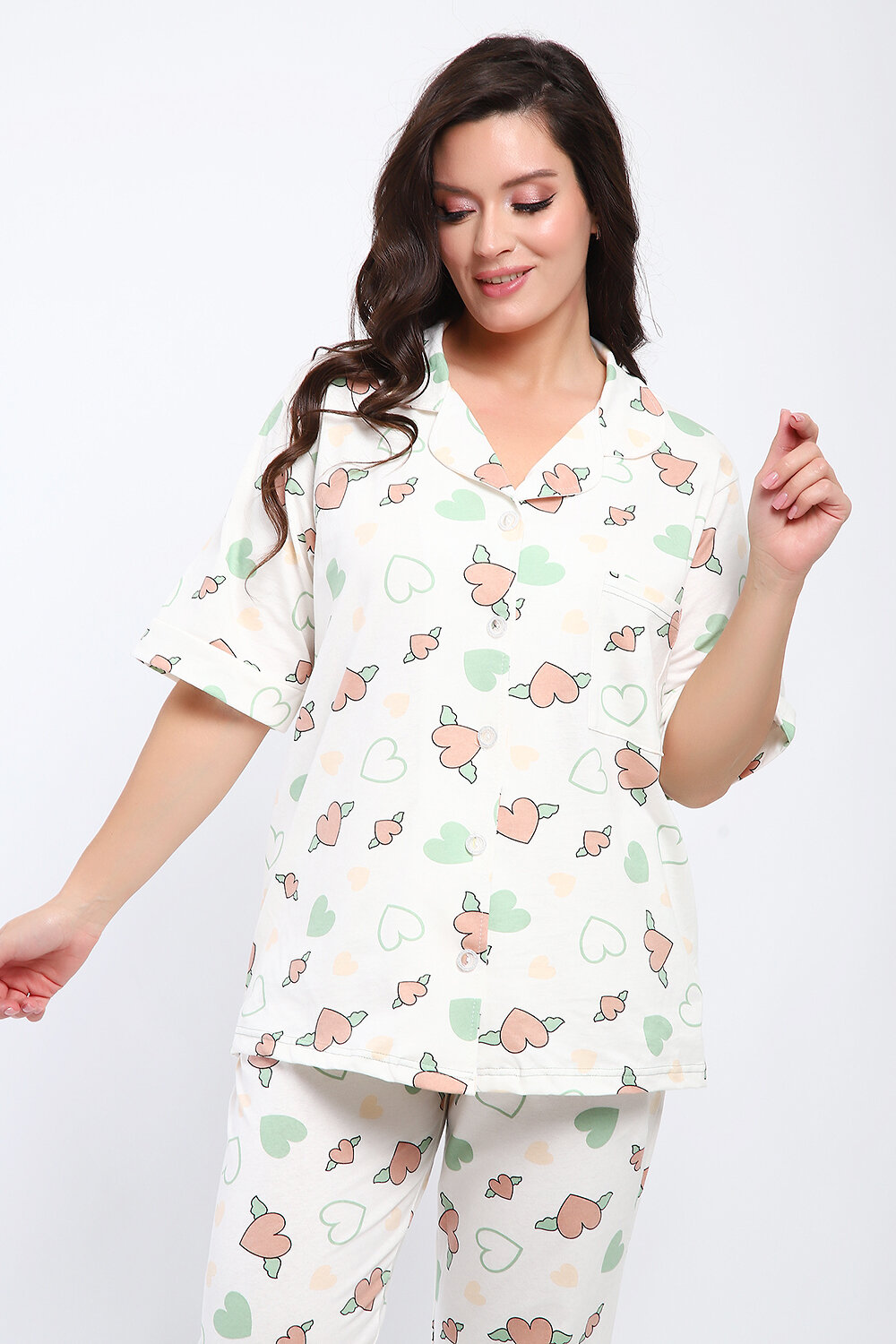 Натали Пижама 579775 24296 кремовый