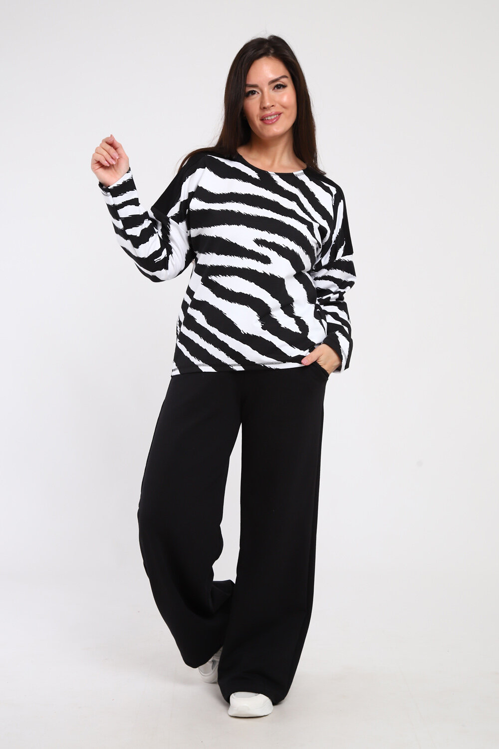 Натали Костюм 579778 24295 зебра