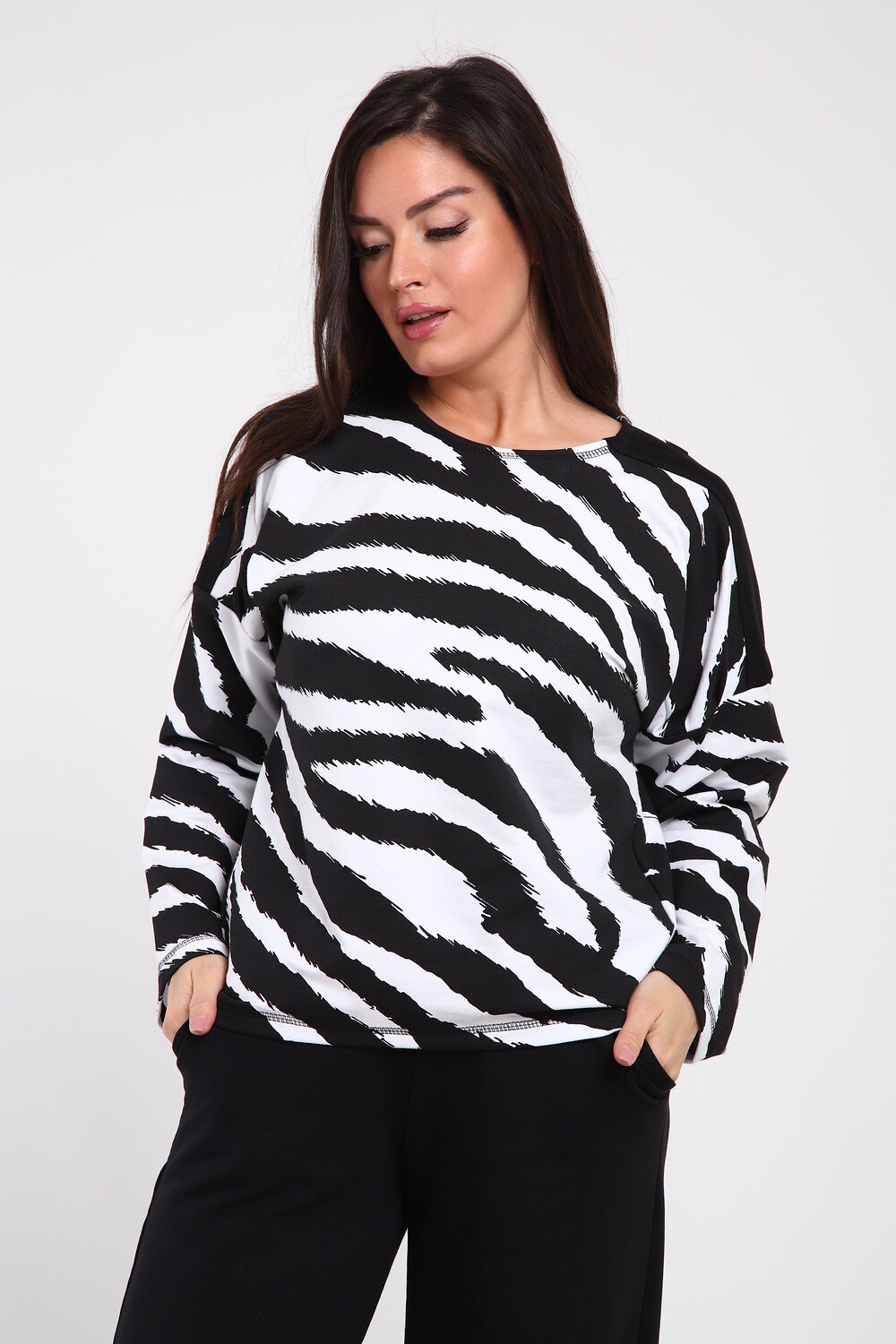 Натали Костюм 579778 24295 зебра