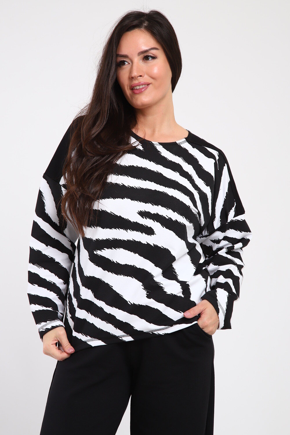 Натали Костюм 579778 24295 зебра