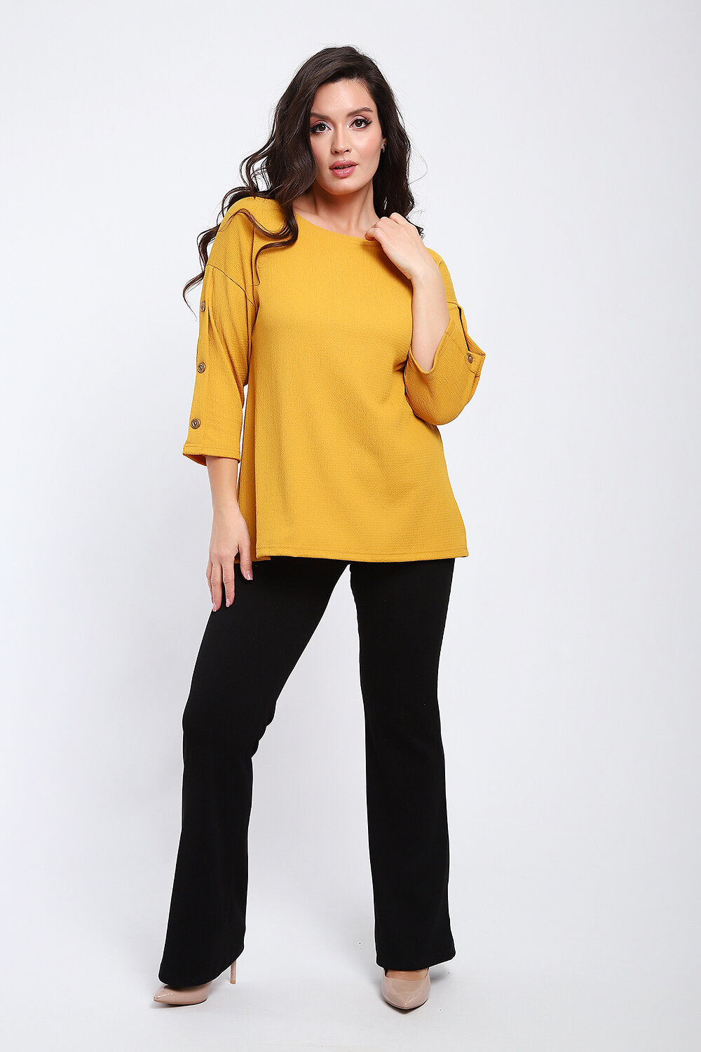 Натали Футболка 579788 24294 горчица