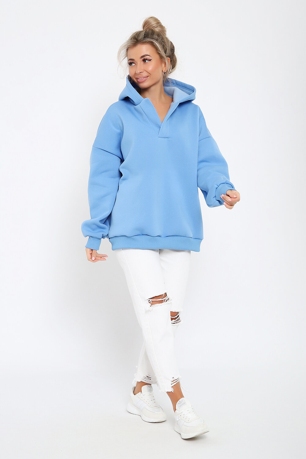 Натали Толстовка 579791 21036 голубой