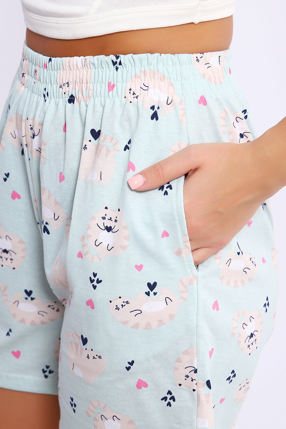 Натали Шорты 579793 21034 зеленый