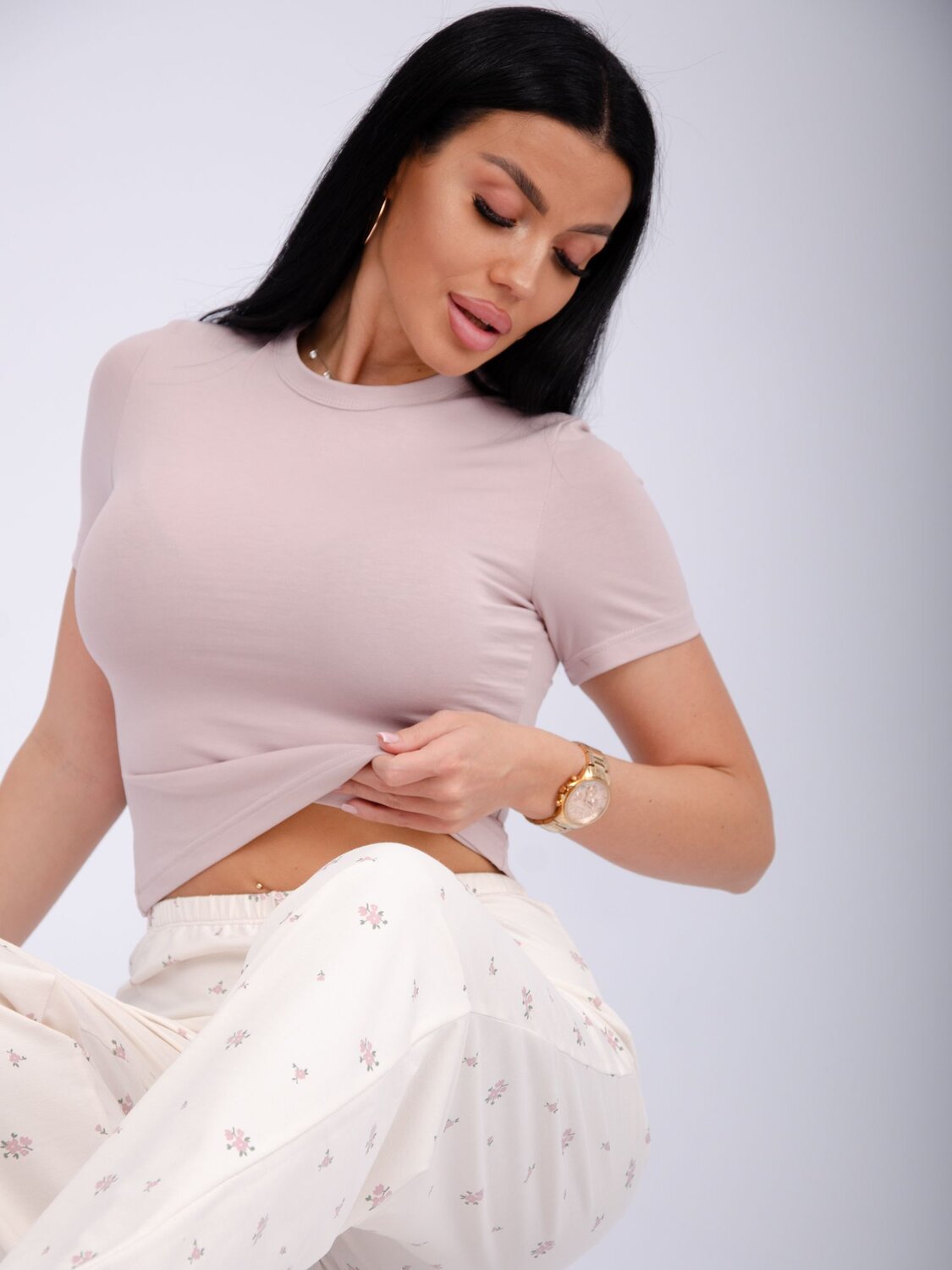 Malina Пижама 579806 3181 сухая роза/пудровый