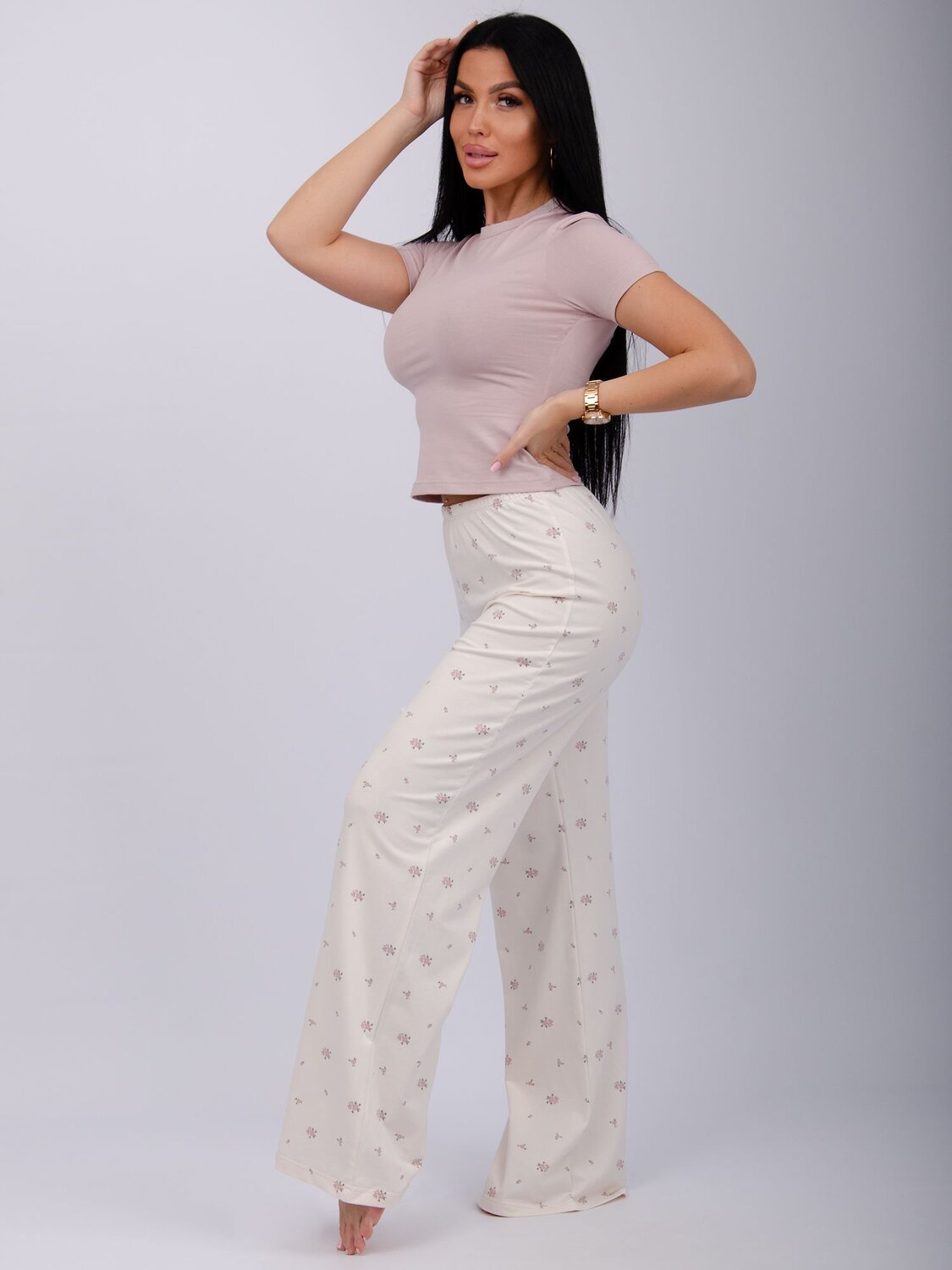 Malina Пижама 579806 3181 сухая роза/пудровый