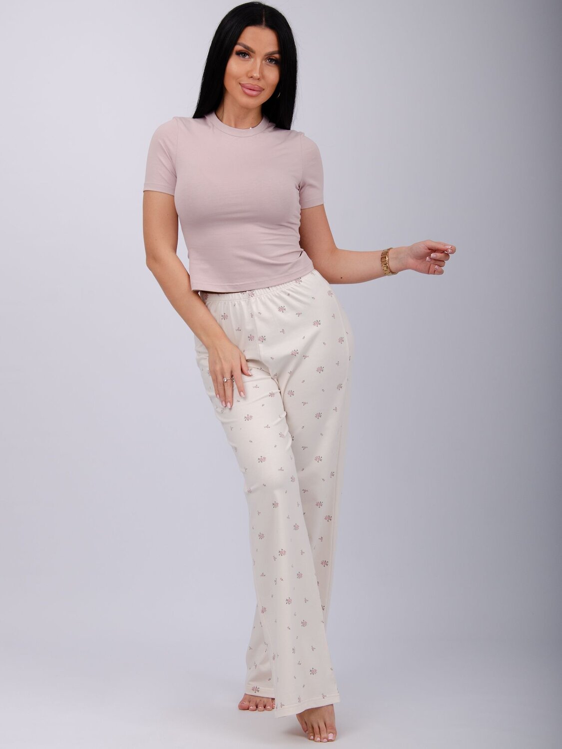 Malina Пижама 579806 3181 сухая роза/пудровый