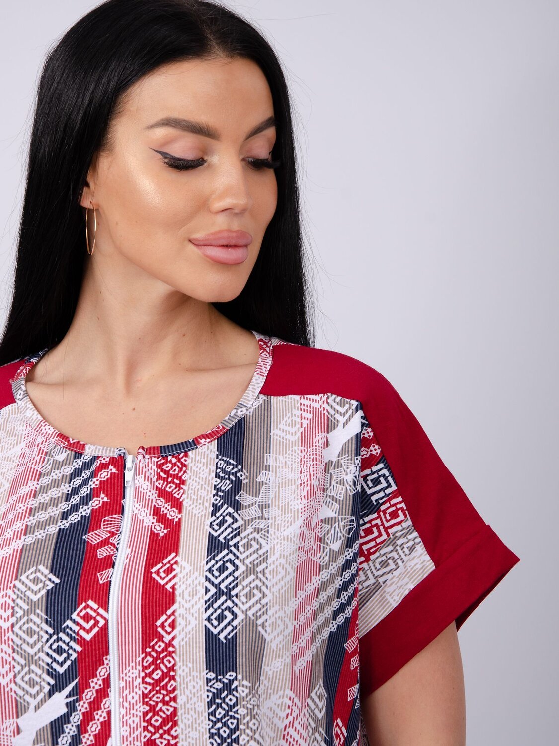 Malina Халат 579809 380п разноцветный